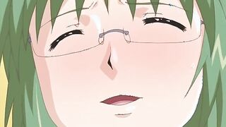 Hentai-They fuck without being able to see each other