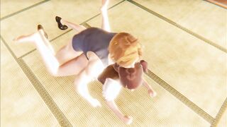 Hentai maid fucked by her owner