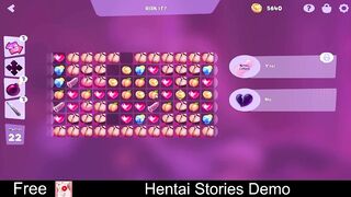 Hentai Stories (Free Steam Demo Game) match-3, Visual Novel