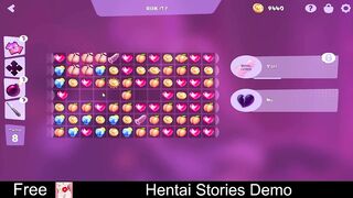 Hentai Stories (Free Steam Demo Game) match-3, Visual Novel