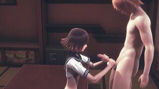 Hentai Uncensored 3D - Kaya jerking off & penetration