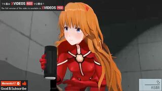 Uncensored Hentai Asuka Footjob