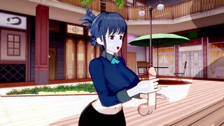 3D HENTAI - BIG ASS - BIG breasts - SIX