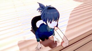 3D HENTAI - BIG ASS - BIG breasts - SIX