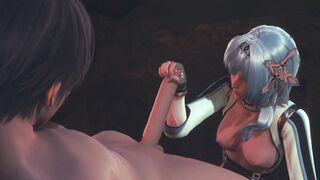 Genshin Impact Hentai - Eula Jerking off And Penetrated