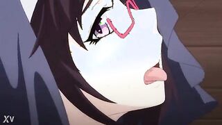 Hentai- her boyfriend and friend