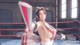 Mai Shiranui Dick in hentai hot big tits porn rough hairy
