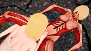 Christa Renz gets fucked by Futa Titan - Hentai