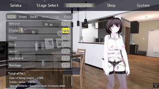 Japanese hentai game Secret Flasher Sereka