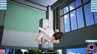 Hentai Cartoon young plays her teachers pussy