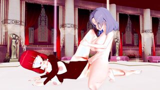 3D HENTAI - BIG ASS - BIG breasts - SIX