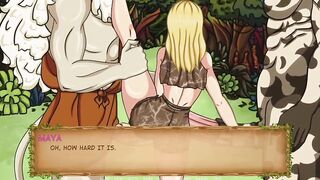 Hentai Visual Novel Forbidden Fruit Maya fucked by Hor and Alf cumming walkthrough