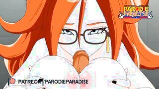 Android 21 from Dragon Ball fucked Hard on Hentai