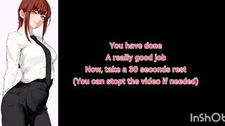 JOI Hentai Makima Chainsaw man