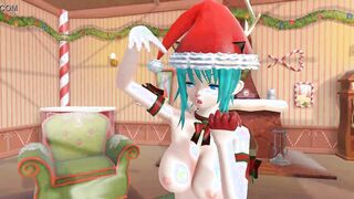 HENTAI christmas Miki nude