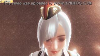 Hentai 3D - Make love to the beautiful hotel receptionist