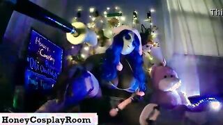 Honey0811 @honeycosplayroom - D.Va OverWatch (Japanese Anime Hentai) PT.1 Vibrate Pussy and Cum Cartoon Pussy