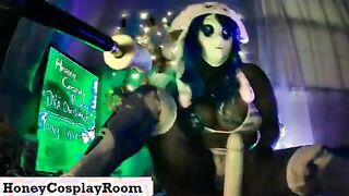 Honey0811 @honeycosplayroom - D.Va OverWatch (Japanese Anime Hentai) PT.1 Vibrate Pussy and Cum Cartoon Pussy
