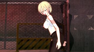 3D HENTAI - BIG ASS - BIG breasts - SIX