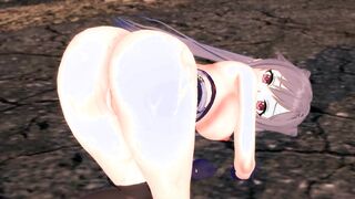 Keqing - 3D Hentai teen sex video (Genshin)