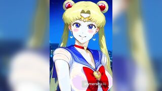 Sailor fantasy in a motel, hentai porn