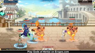 gameplay of a adult video game Gods of Hentai 4