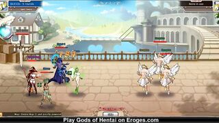 gameplay of a adult video game Gods of Hentai 4