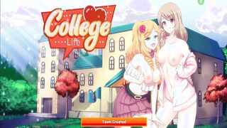 Colege life hentai gameplay adult game naughty students