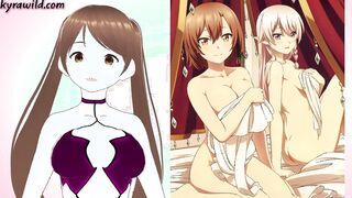 Don't Cum Challenge To Hentai With Me