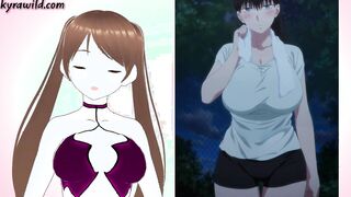 Don't Cum Challenge To Hentai With Me
