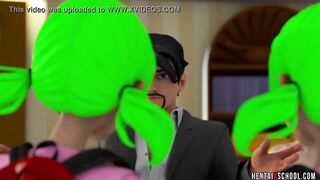 Dad fucks step-daughter - 3D Hentai Animation