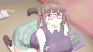 Hentai game oppai p three single level xxx