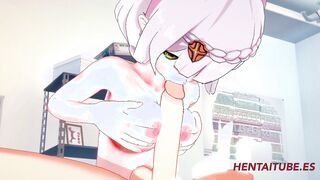 Genshin Impact Hentai - Noelle Hard Sex 2/3