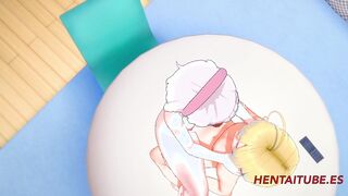 Genshin Impact Hentai - Noelle Hard Sex 3/3