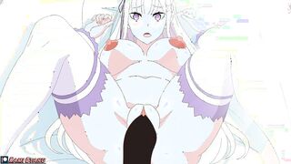 Emilia Re:Zero HENTA