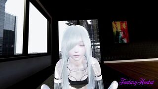 Nier Automata Hentai - A2 Hard sex