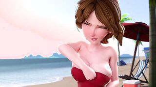 Aunt Cass At The Beach