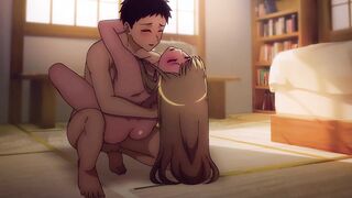 Gojou's Sewing Skills Earn Him A Night Of Raw Fucking With Horny Marin Kitagawa
