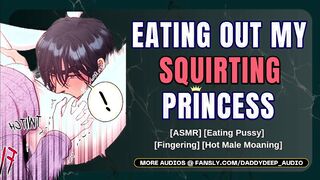 Hot Boyfriend Makes You Squirt on His Face During Massage - Male Moaning Audio - ASMR for Women