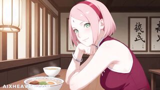 Sakura tries anal sex with Naruto! Naruto Uncensored Hentai Anime