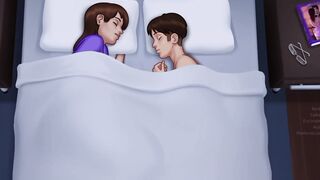 Madrastra tiene frío y duermo con ella...." pero se puso caliente la noche "