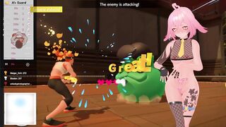 Fucking a Bunny Girl During Her Workout [VTuber]