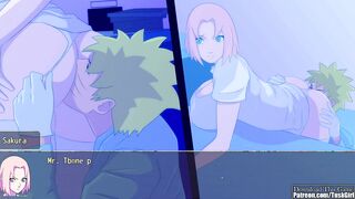 Naruto Hentai Parody Game - Living with Tasunande Game (Part 03)