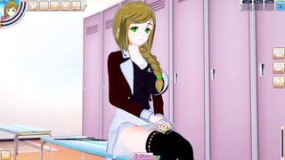 Luna, Hentai Big Tits Babe Spoils Guy's Cock