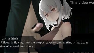 Pretty lady in Dusk city erotic hentai ryona gameplay video