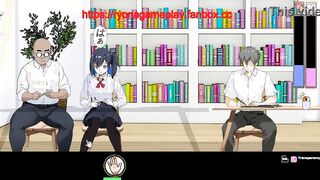 Cute lady giving blowjob to a man in Ntr.lesson porn ryona hentai game video
