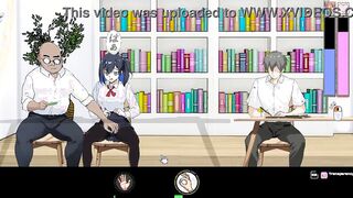 Cute lady giving blowjob to a man in Ntr.lesson porn ryona hentai game video