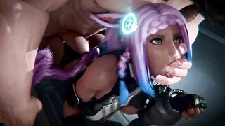 JUNE Final Fantasy 2026 Compilation SFM/Blender (Tifa Lockhart, Aerith)