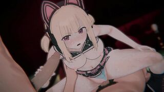 [Blue Archive] - Momoi "CLUMSY MAID SERVICE" (Gamer Maid Teasing POV) (2K/60FPS) - (ドジっ子メイドの奉仕)