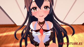 Genshim Impact Hentai - Amber Hard Sex 2/2